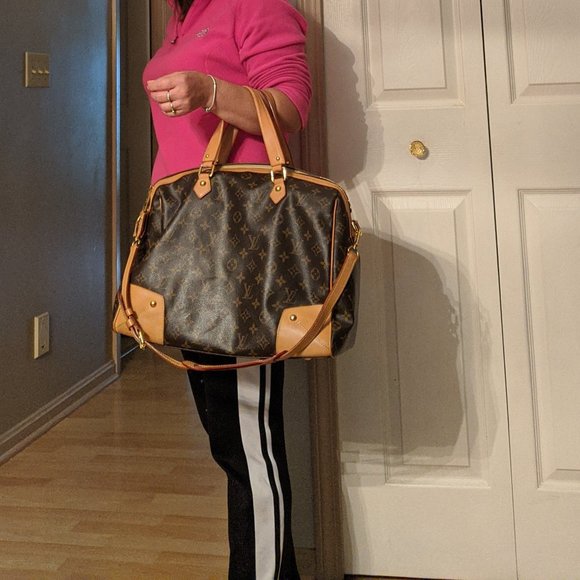 Auth Used Louis Vuitton Retiro Gm Monogram Brown - Picture 1 of 12